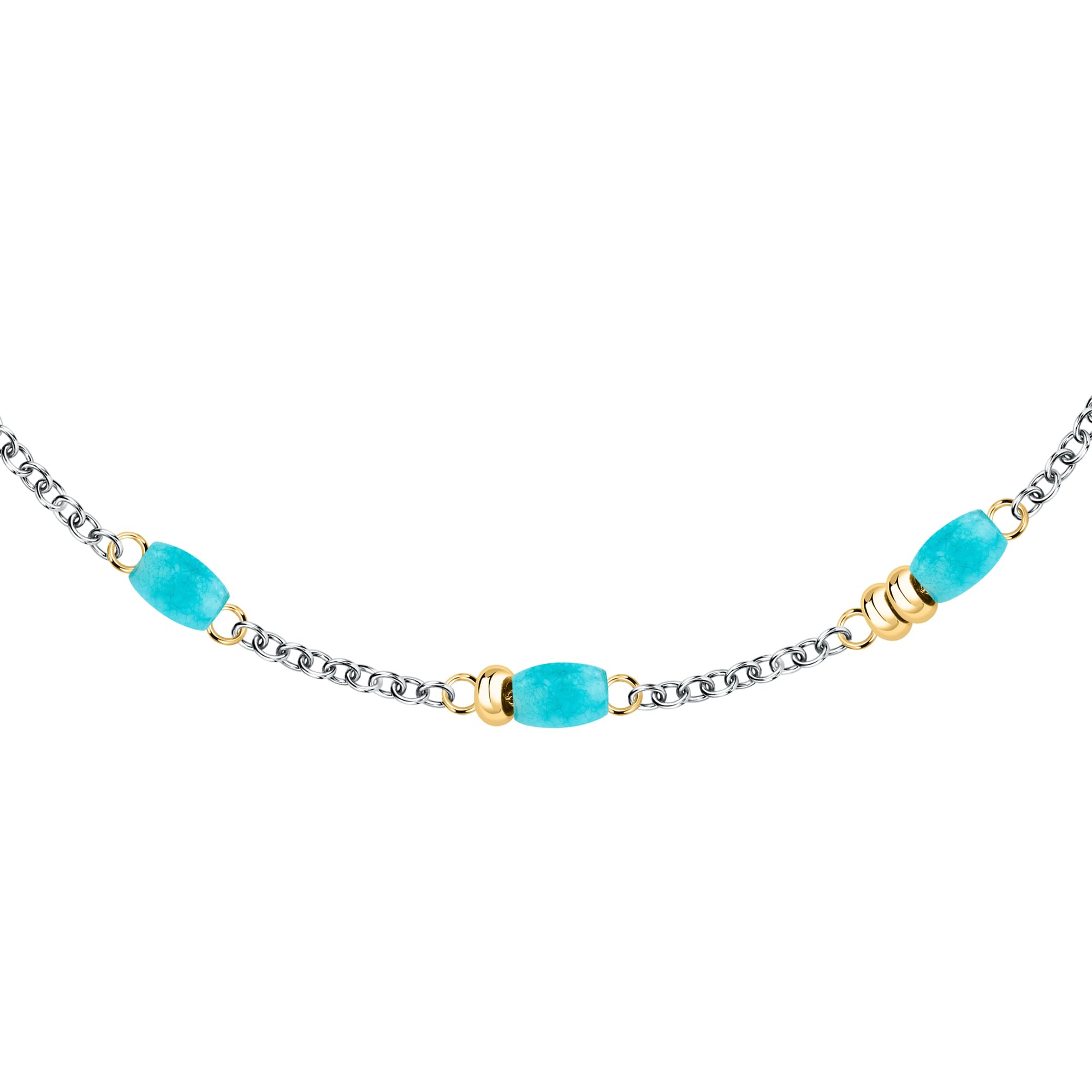 MORELLATO Cavigliera Donna in Acciaio e Pietre Agata Colorata, Collezione COLORI SUMMER - SAXQ19