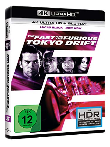 The Fast and the Furious: Tokyo Drift – 4K Blu-ray (UHD + Blu-ray Disc)
