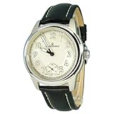  Revue Thommen Herren-Armbanduhr XL Analog Handaufzug Leder 16064.3539