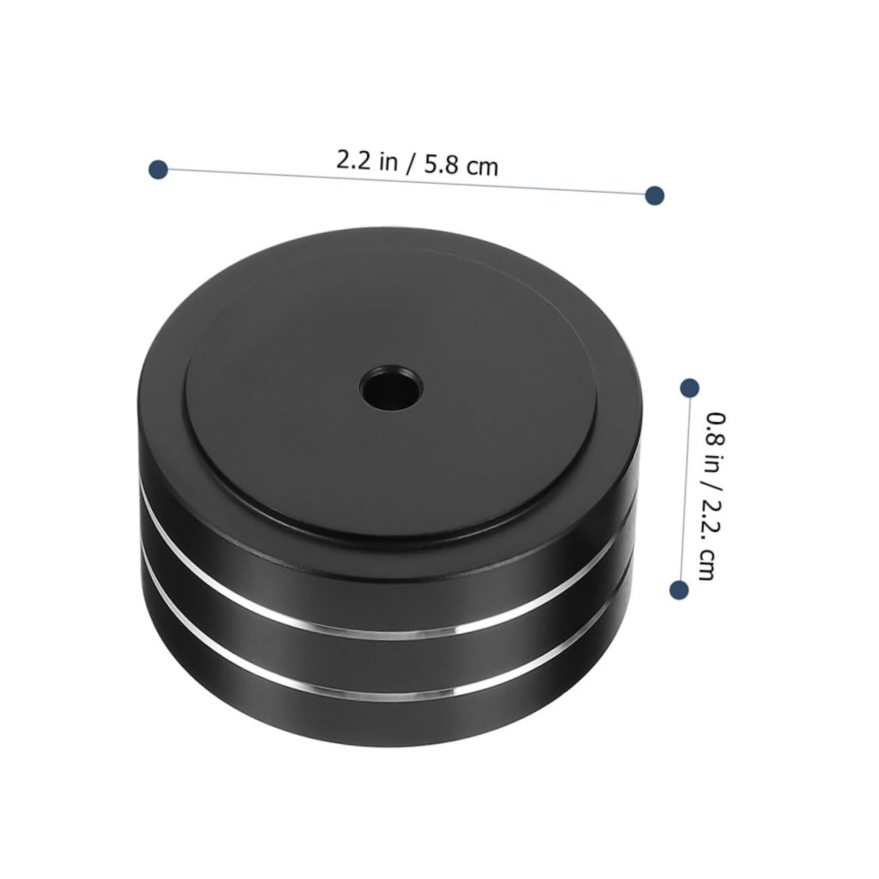 4 pezzi Piedini Isolanti per Altoparlanti e Subwoofer Antivibrazione per Audio Hifi Supporti Isolatori per Giradischi Amplificatori e Casse Acustiche