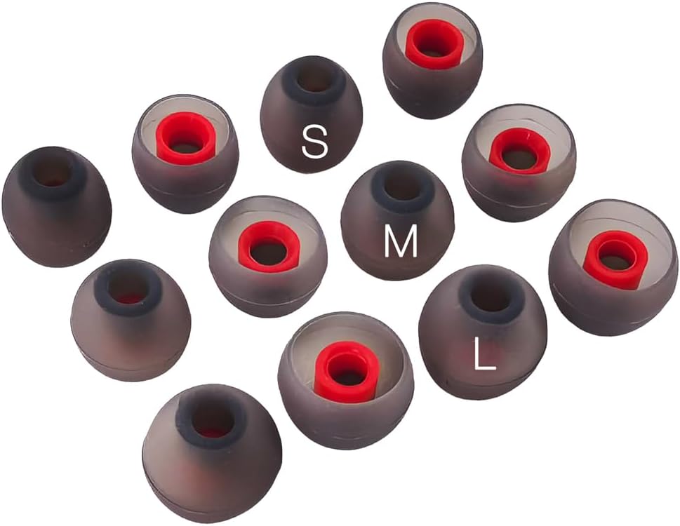 12X Eartips Replacement for bmani T16 / bmanl/ZINGBIRD Z67 / occiam T17,K23-2023 / Orancu A12 Wireless Earbuds Earpad