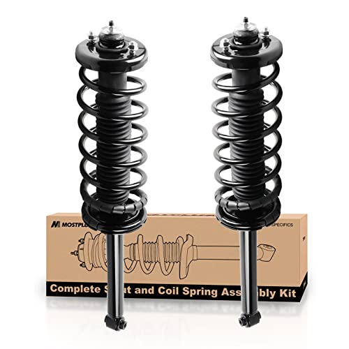 Mostplus 2X Rear Quick Complete Struts Coil Springs W/Mounts 171299 Compatible For 1998 1999 2000 2001 2002 Honda Accord (Set Of 2) #TOP17