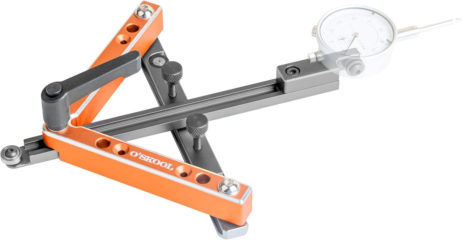 O'SKOOL TableSawMaster Multi Jig for Thin Ripping, Miter Cut, and Table Saw Alignment Woodworking Accessories - PTA028, PTA028