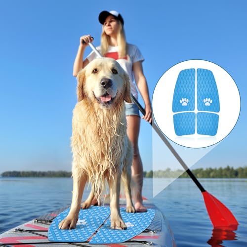 Drydiet Dog Traction Pad Dog Paddle Board Kayak Accessories, Blue by Drydiet - Used condition - Image 6