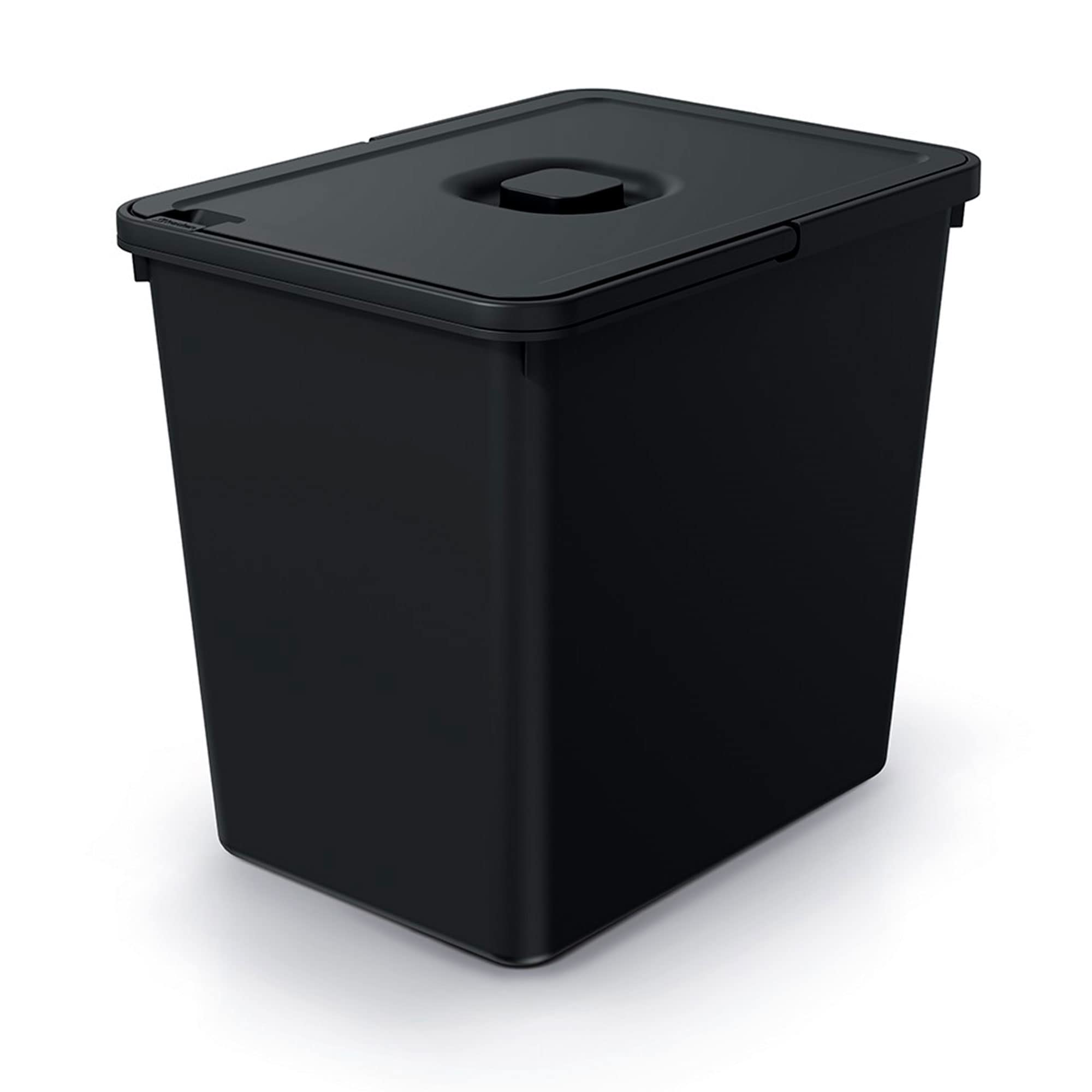 Seau recyclage 23L poubelle tri selectif placard 36cm