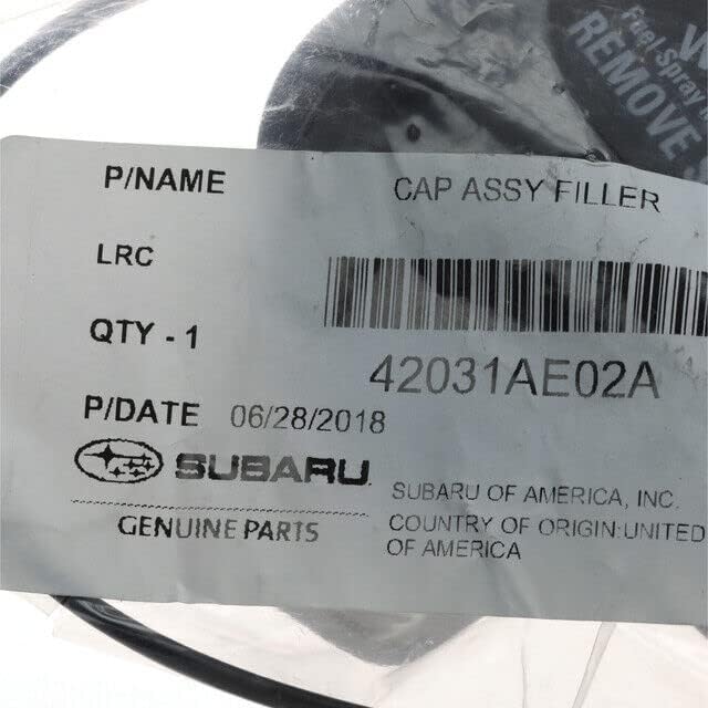 Subaru 2004-2006 Subaru Baja Legacy & Outback Fuel Gas Tank Fill Cap NEW 42031AE02A Genuine OEM