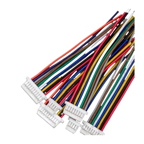 Connecteur SH 1.0mm 8 broches femelle avec câble 10cm pour circuits de modélisme RC
