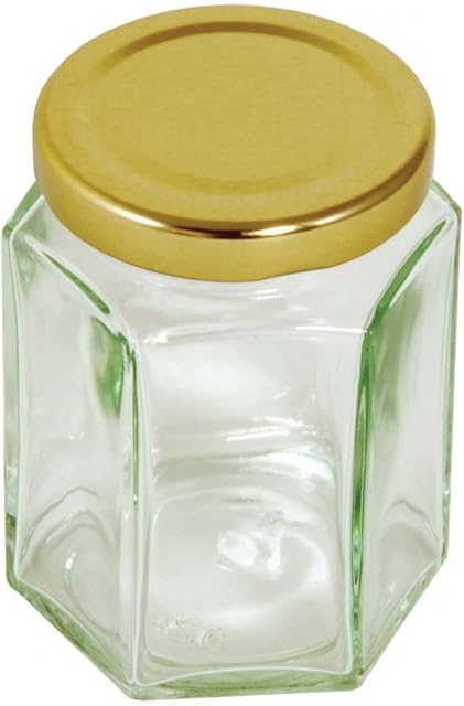Tala 8 oz Hexagonal Jar with Screw Lid