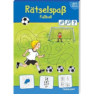 Rätselspaß Fußball. Ab 6 Jahren (Rätsel, Spaß, Spiele)