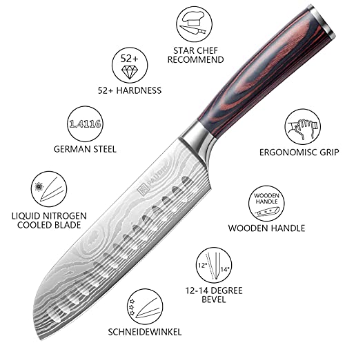 Paudin Paring Knife And Santoku Knife #TOP2