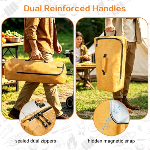 BBQ Blanket for Resting Meat, Insulated Meat Resting Bag for Brisket Pork Steak, Leak-Proof Meat Brisket Blanket for Moisture Retention Tender, Outdoor Barbecue Grilling Gift for Men, Husband, Father - Image 5