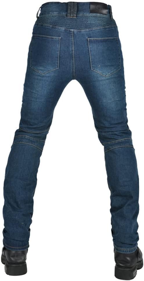 Takuey Motorcycle Riding Pants for Men Women with Silica Gel Protection Dirtbike Motocross Racing Jeans