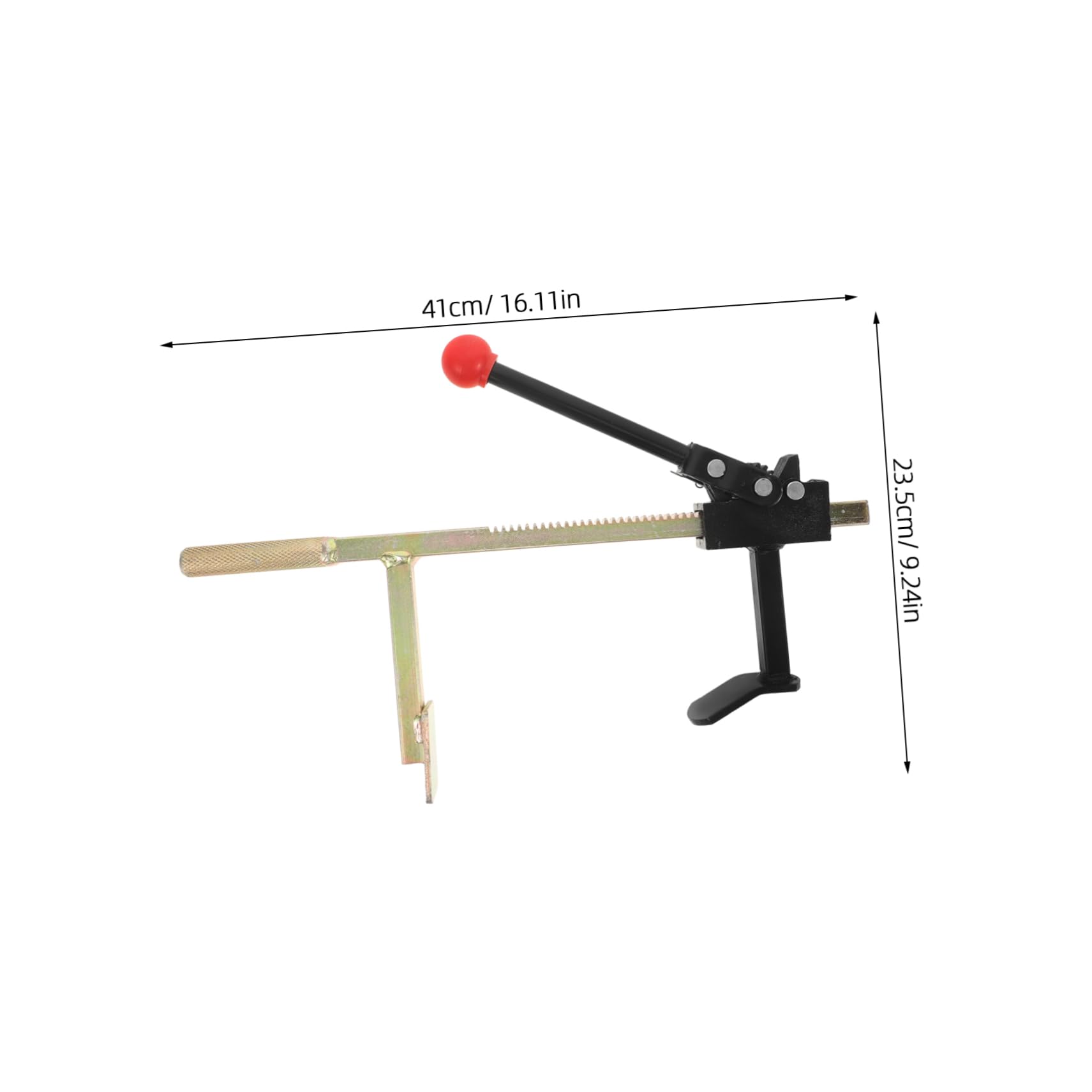 Gatuida Outil de Réparation de Pneus Manuel en Fonte pour Camion et Moto, Outil Portable de Montage et Démontage de Pneus, pour Réparation Rapide sur Route