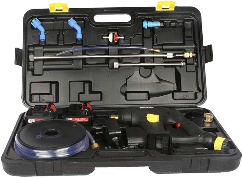 Power Sprayer Chemical Sprayer Gun w/ 2 Batteries