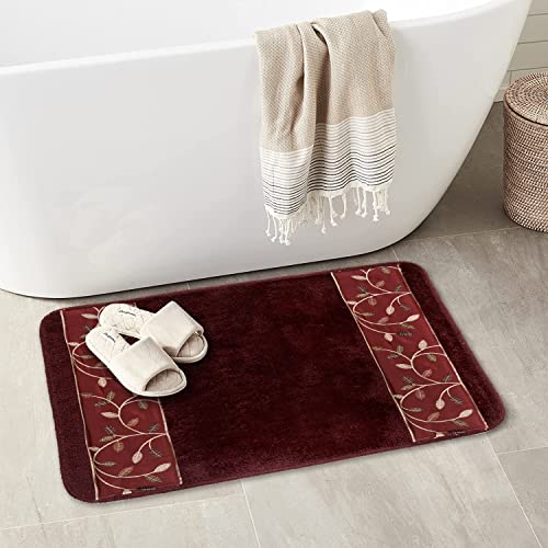 Popular Bath Aubury Modern Bathroom Rug Classic Luxury Bath Rug
