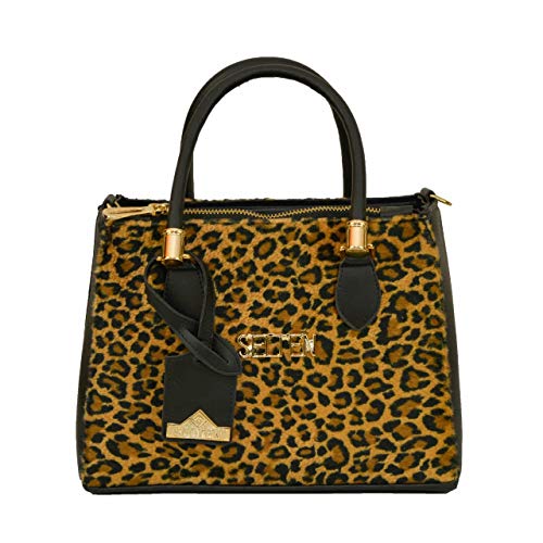 Kit Bolsa Baú Lateral com Carteira Onça Selten
