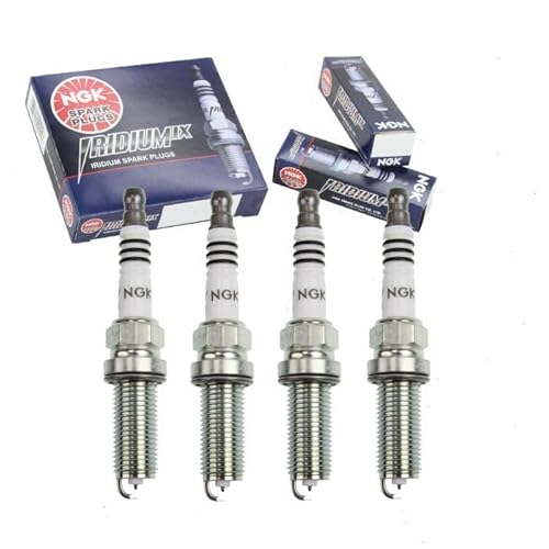 4 pc NGK Iridium IX Spark Plugs compatible with Subaru ...