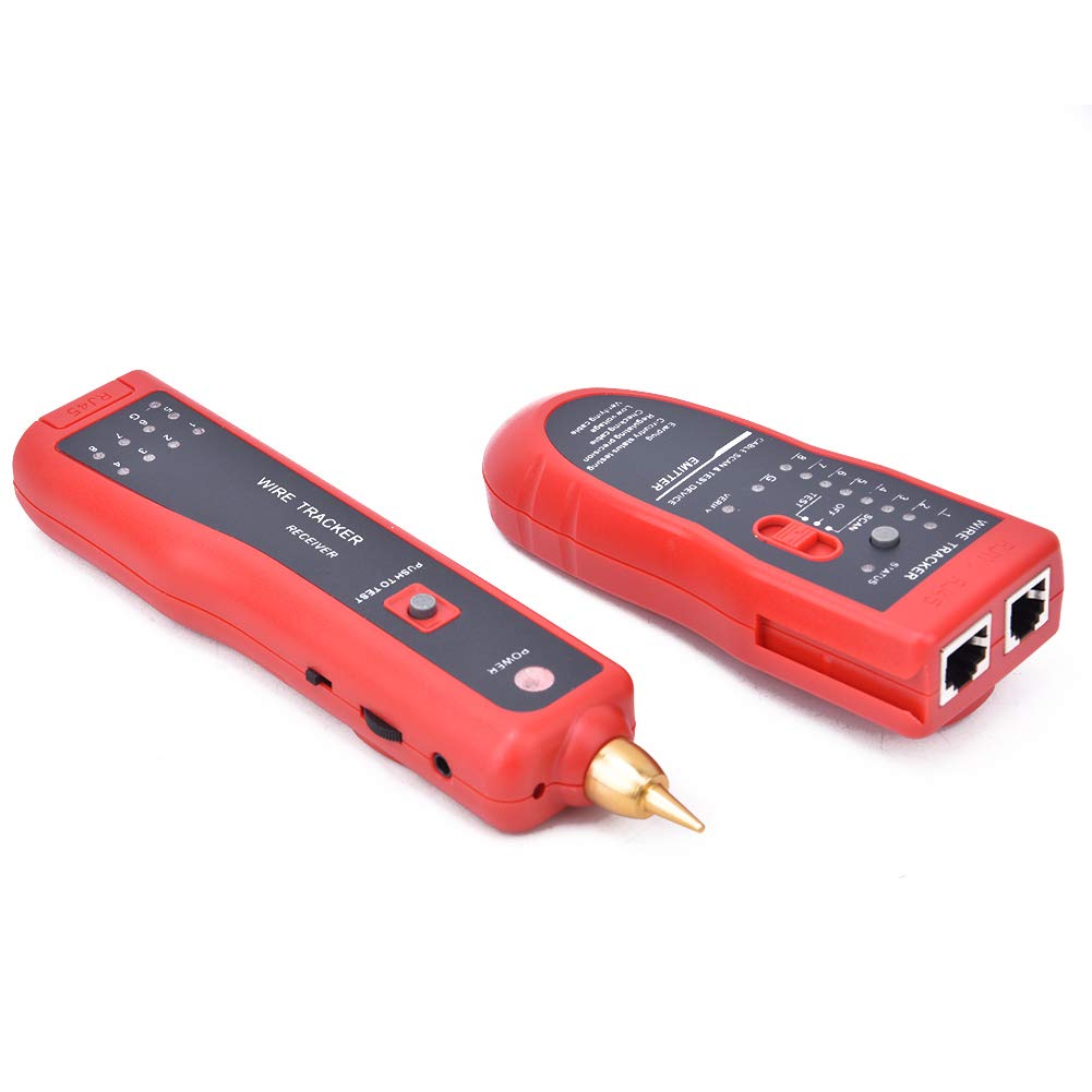 Ubersweet® Cable Locator, Cable Location Device Detector Line Finder Wire Tracker, Electronic for Telephone Line Video Cable ||-image-3