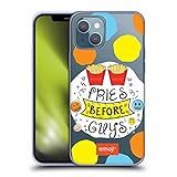Head Case Designs Officially Licensed Emoji® Fries Before Guys Wild Collection Soft Gel Case Compatible with Apple iPhone 13