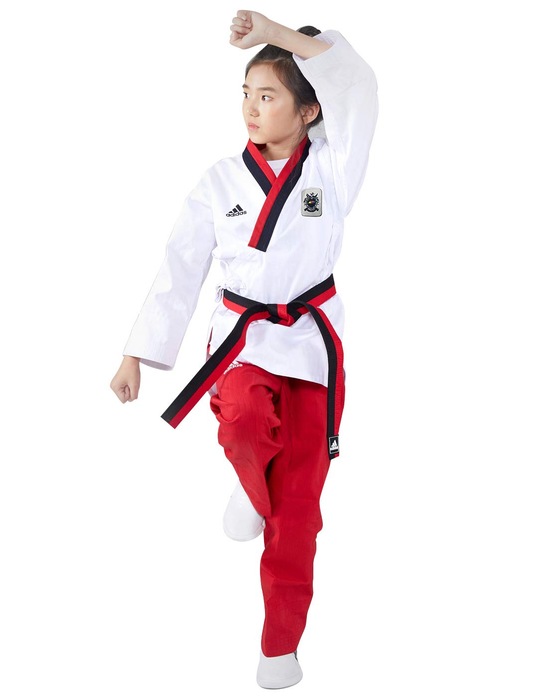 adidas Youth Taekwondo Poomsae Uniform - Female - 140 (0)