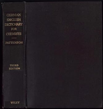 Unknown Binding German English Dictionary for Chemists 3ed Book