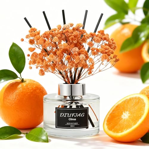 Set de Difusor de Aromas Citrus de 150 ml con 8 Varillas miniatura 3