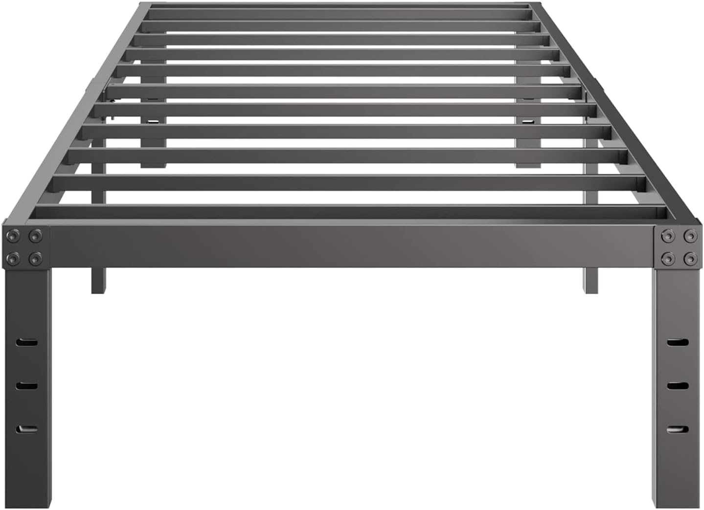 COMASACH 14 inch Twin Bed Frame No Box Spring Needed, 3500