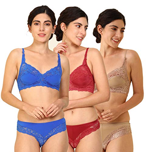 Image of Fashion Comfortz Women's Bra Panty Set