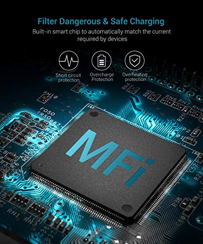 iPhone Fast Charger MFi Certified - Quntis 18W USB C Power Delivery Wall Charger Plug with 6FT C to Lightning Cable [MFi Certified] Type C Charger for iPhone SE 2020 11 Xs Max XR X 8 Plus iPad Pro