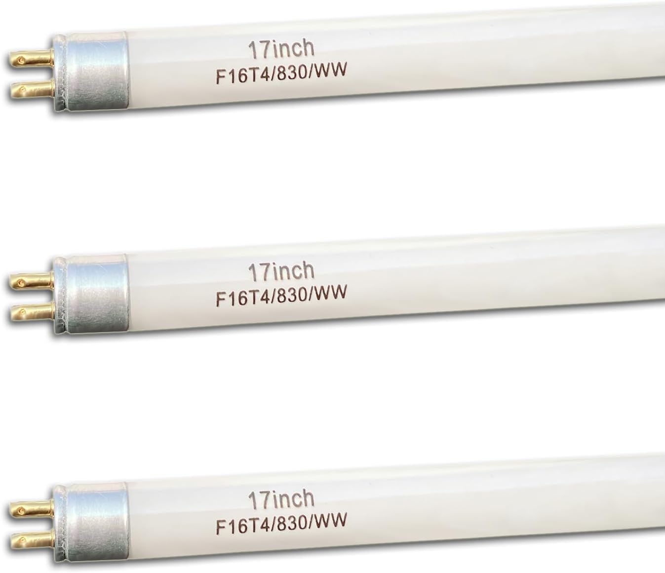 Flyercatch 17'' T4 16W Warm White Fluorescent Bulb Replacement Furnlite FC-952 Light,Westek 20125 - FA200WBC,16 Watt 120V Linear 3000K FC-953,G5 Base (3 Pack)