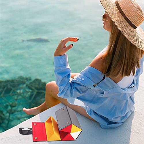 Travel Sunglasses Organizer Foldable Glasses Case Multiple Eyeglass Storage Cases Hanging Sunglass Holder for Women Men