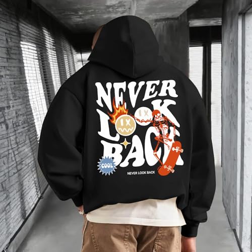 Oversized Hoodie Men Designer Streetwear Hoodies Vintage Skeleton Sweatshirt Cool Graphic Pullover Baggy Grunge Tops4
