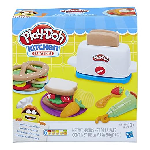 Hasbro - Creaciones de Tostadora Play-Doh