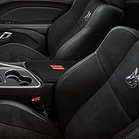 Vista 10 de BOYUER Funda para consola central para Dodge Challenger 2015, 2016, 2017, 2018, 2019, 2020, 2021, 2022, 2023, funda de piel para consola central