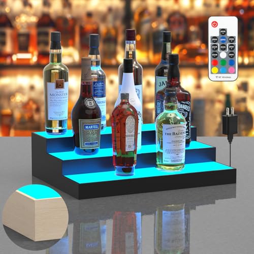 LED Liquor Bottle Display Shelf for Home Bar
