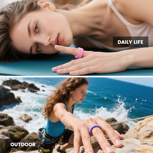 BandRain 15 Pack Ultra-Thin Ring Covers Compatible with Oura Ring Gen 4/4 Ceramic/3 Cover, Anti-Scratch Silicone Protector Accessories for ULTRAHUMAN AIR/RingConn Gen 3/Gen 2/Gen 2 Air for Women Men by BandRain - Image 6