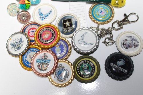 Military Tribute Geocaching Container Set Plus Swag Items - Thumbnail 4