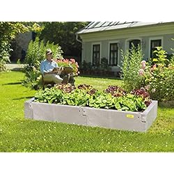 <b><center>Cómo decorar el jardín: Una selección de las mejores ideas que te encantarán</b></center> 5 Juwel 20476 Bancal/Bancal Timber Juego de montaje, ampliación para el hierbas Bancal Timber, garantiza BPA aislamiento de calor y metales pesados, altura Trinkbecher pared estructura