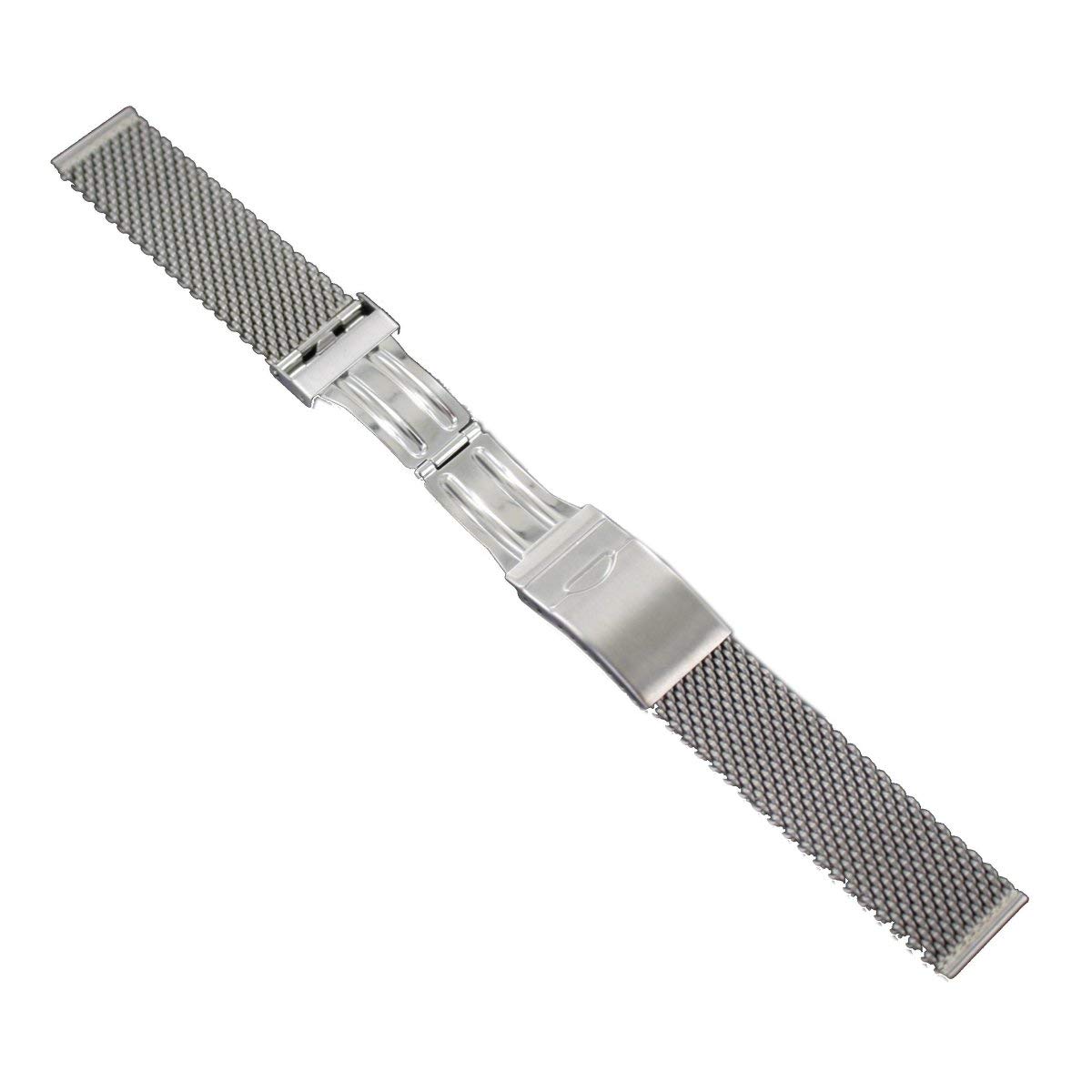 Vollmer Pasek do zegarka Milanaisband stal szlachetna 20 mm 05030H7