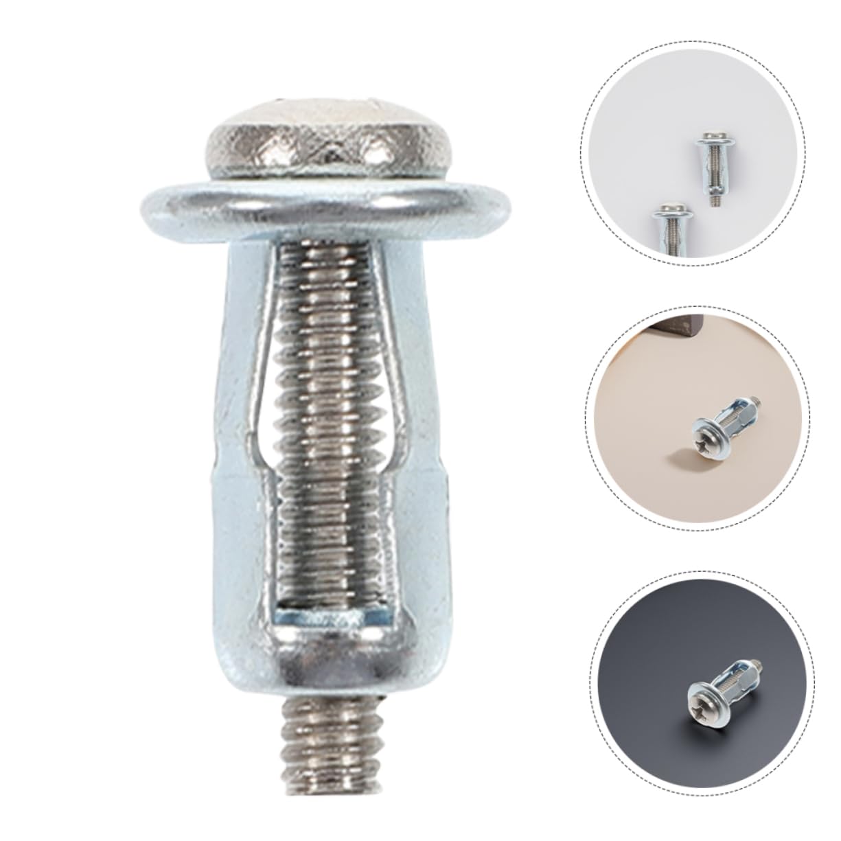 WOONEKY 15pcs Nut Hollow Wall Anchor Nuts Petal Kit Expansion Anchor for Secure Fixing Hollow Walls