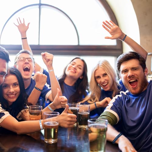 Ferreve JOY-FERREVE-472 60 Pcs Football Wristband Silicone Bracelets Plays Motivational Bracelets For Adults Sport Football Party Favors Birthday Accessories Fan Gifts thumb #4