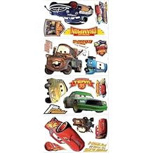 RoomMates Disney Pixar Cars Piston Cup Champs Peel & Stick Wall Decals , RMK1518GM