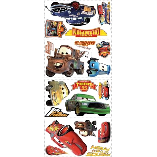 RoomMates Disney Pixar Cars Piston Cup Champs Peel & Stick Wall Decals…