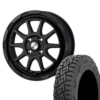 ダホン　MuD9純正　タイヤ　ホイール 2022製 バリ溝】WORK エモーション ZR10 17in 9J +32 PCD100