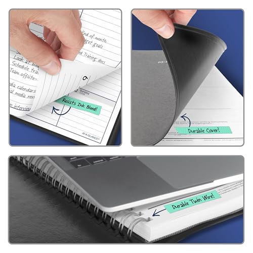 Image of AT-A-GLANCE 2027 Planner, Weekly, 7 inch x 8.75 inch, Column-Style, DayMinder, Black (G5900027)