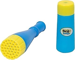 لعبة صانع فقاعات استحمام في عبوة مغلفة بالبلاستيك من بينجو