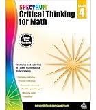 Spectrum | Critical Thinking for Math Workbook | 4th Grade, 128pgs