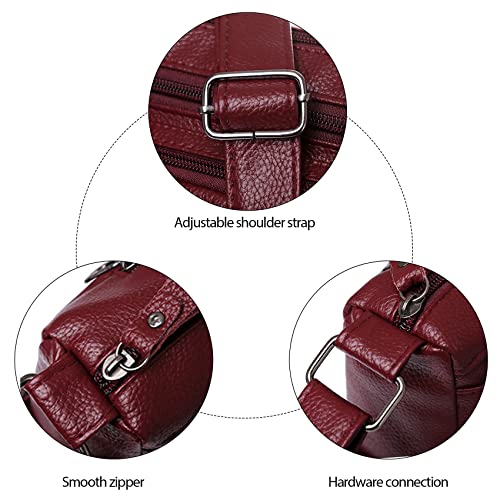 NOTAG Women Shoulder Bags Multipockets Purses Casaul Crossbody Bag Travel Messenger Bags with Adjustable Shoulder Strap4