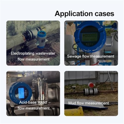 Débitmètre électromagnétique DN15 de haute précision pour fluides
