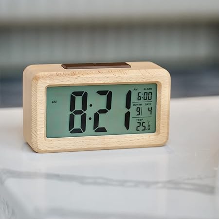 Amazon Co Jp 置き時計 おしゃれ インテリア 置時計 小さい デジタル 電池式 持ち運び便利 目覚まし時計 かわいい 天然木製 Ledバックライト付き 暗くと優しく光る機能 光センサー付き 大音量 アラーム スヌーズ機能 けやき木目 ホーム キッチン Amazon Co Jp 置き時計 おしゃれ インテリア 置時計 小さい デジタル 電池式 持ち運び便利 目覚まし時計 かわいい 天然木製 Ledバックライト付き 暗くと優しく光る機能 光センサー付き 大音量 アラーム スヌーズ機能 けやき木目 ホーム キッチン